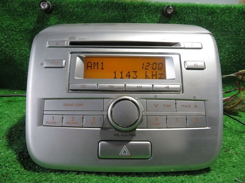 [psi] Suzuki MH23S Wagon R / Mazda MJ23S AZ Wagon PS-3075J-C оригинальный аудио внешний вид немного есть дефект рабочий товар верхний panel имеется 