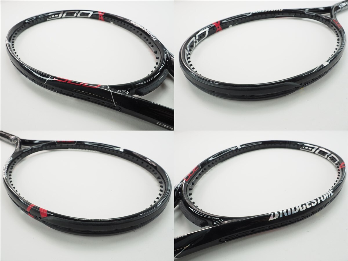 中古 テニスラケット ブリヂストン エックスブレード ブイエックス アール300 ブラック 2015年モデル (G2)BRIDGESTONE X-BLADE VX-R300 BL_画像2