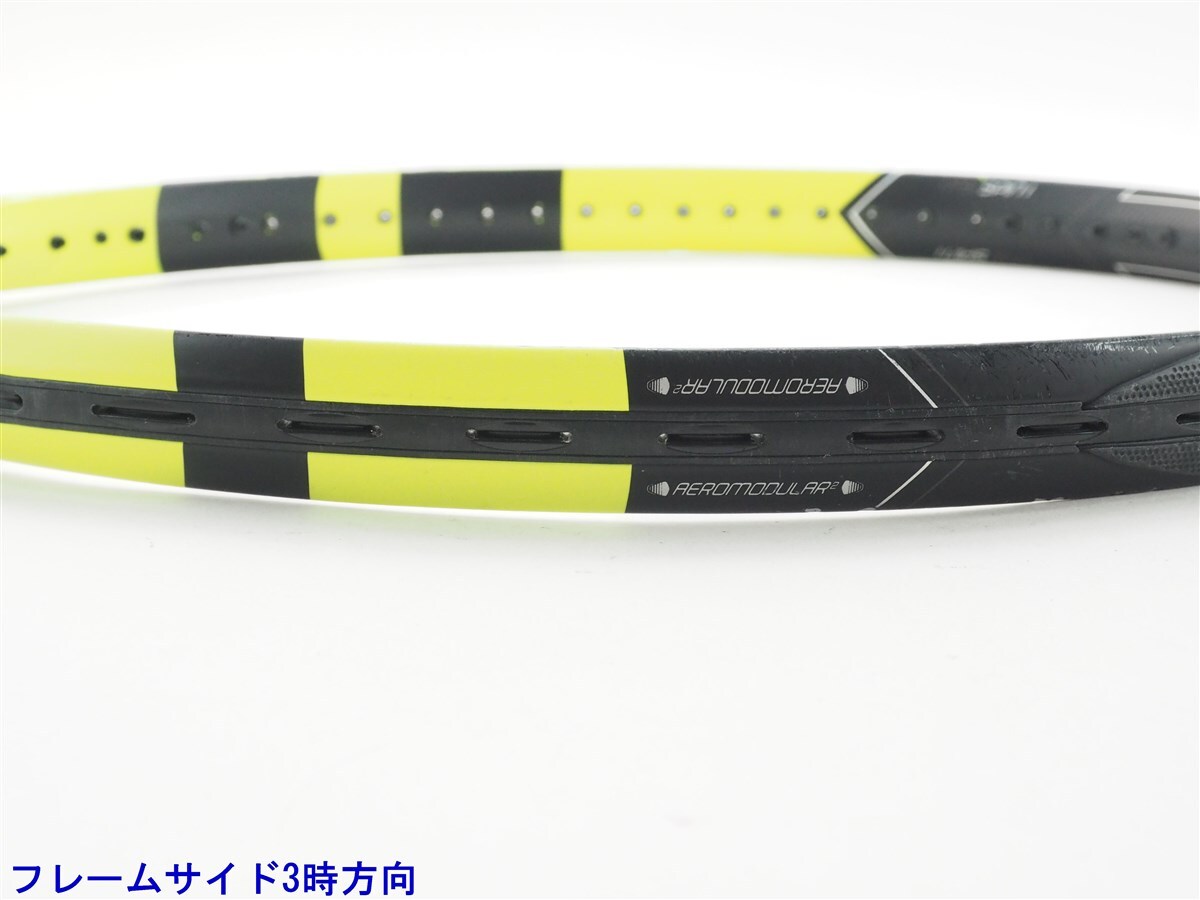 中古 テニスラケット バボラ ピュア アエロ チーム 2015年モデル (G2)BABOLAT PURE AERO TEAM 2015_画像8