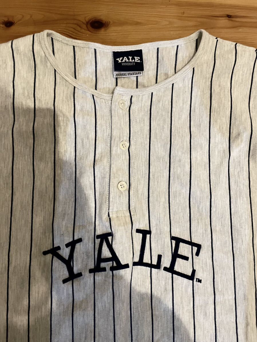 YALE University JOURNAL STANDARD ラグランシャツ　ベーボールシャツ_画像2