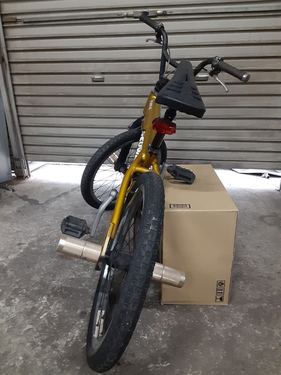 希少 KUWAHARA BMX pursue フラットランド BMX ジャイロブレーキ アルミフレームの画像4