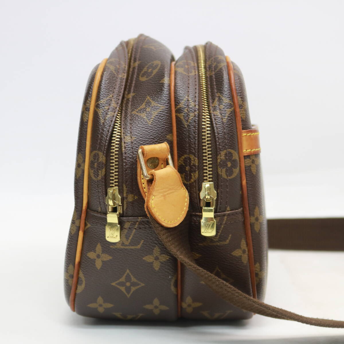 018)【1円スタート♪】LOUIS VUITTON モノグラム リポーターPM ショルダーバッグ M45254 ルイ ヴィトンの画像5