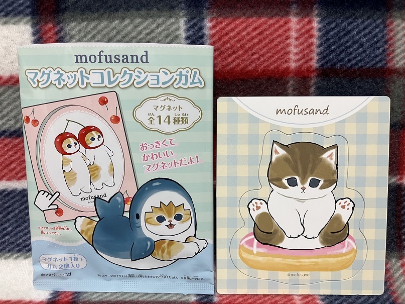 mofusand モフサンド マグネットコレクション ドーナツにゃん おすわりにゃんの画像1