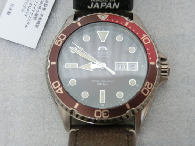  ORIENT オリエント F692-UAX0 デイデイト 自動巻 革バンド メンズ腕時計 RN-AA0813R_画像3