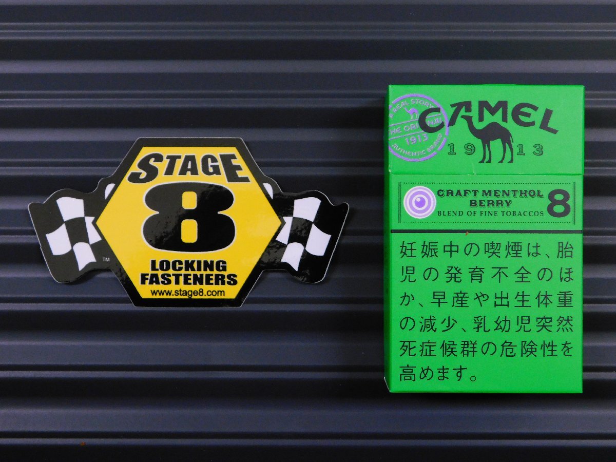 送料\84【STAGE 8・ボルト＆ナットメーカー】※《レーシングステッカー》　(品番：ms067)　アメリカン雑貨　ガレージ_画像2