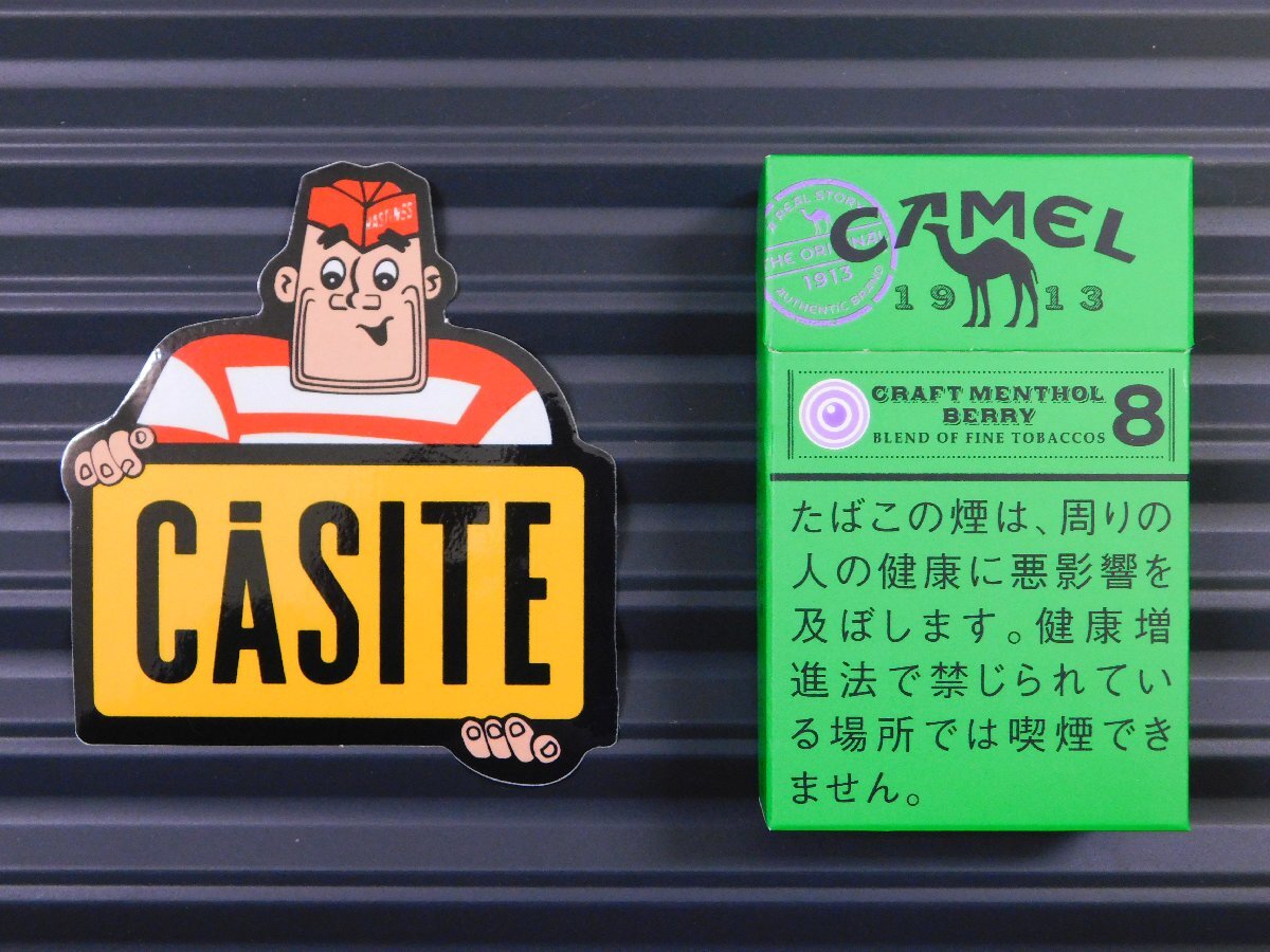 送料\84【CASITE・キャサイト】※《レーシングステッカー／２枚セット》　(品番：ms146)　アメリカン雑貨　ガレージ_画像3