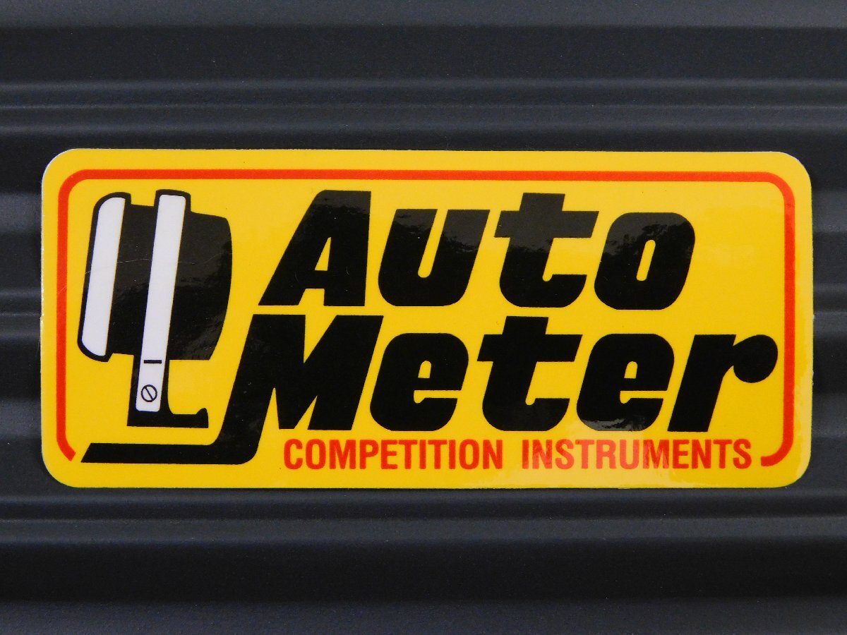 送料\84【Auto Meter・オートメーター】※《レーシングステッカー／３枚セット》　(品番：ms009)　アメリカン雑貨　ガレージ_画像2