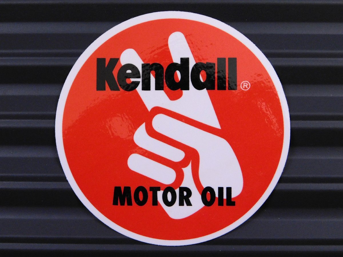 送料\84【Kendall MOTOR OIL・ケンドル】※《レーシングステッカー／２枚セット》　(品番：ms078)　アメリカン雑貨_画像2