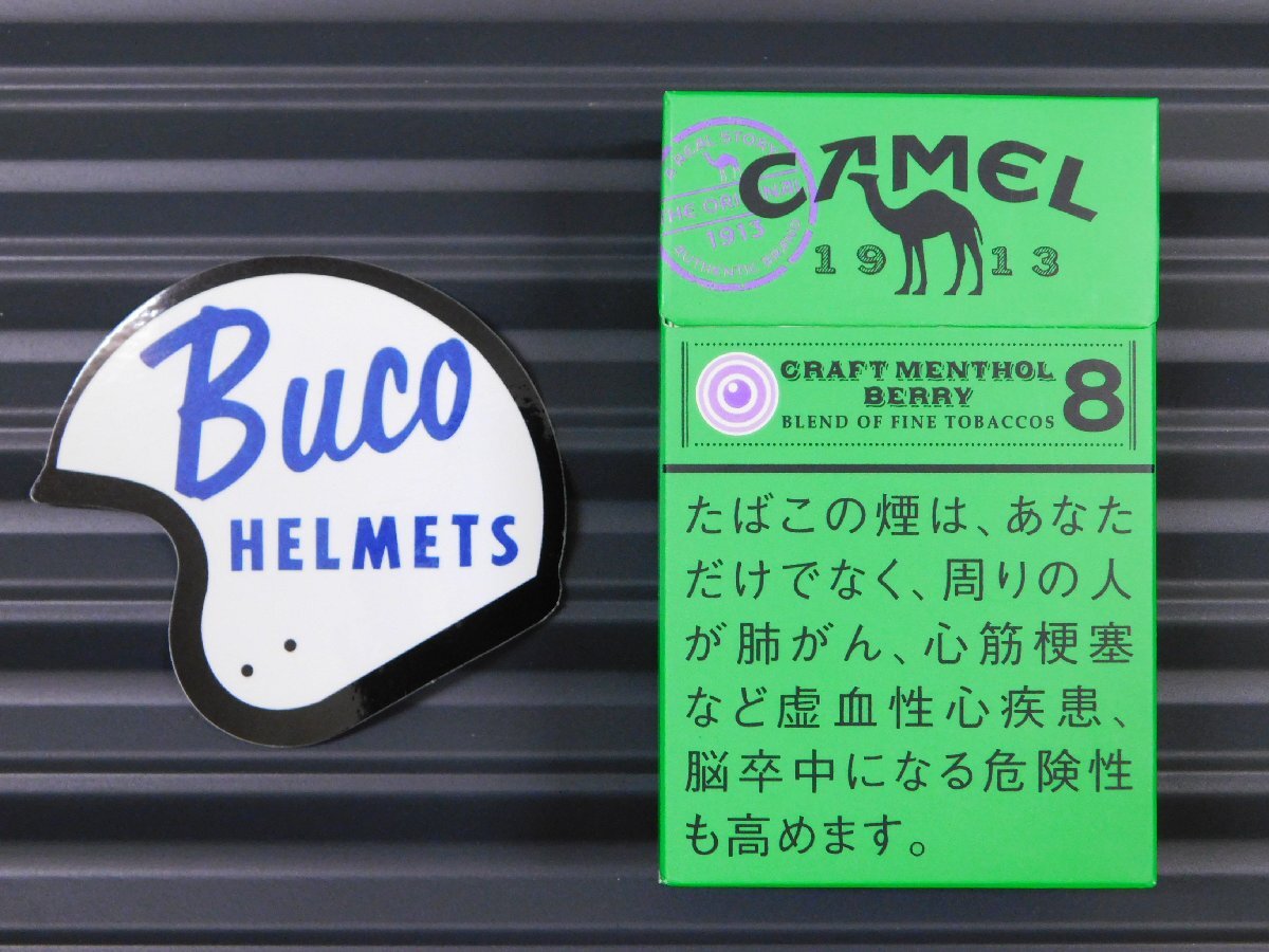 送料\84【Buco HELMETS・ブコ】※《レーシングステッカー／３枚セット》　(品番：ms023)　アメリカン雑貨　ガレージ_画像3