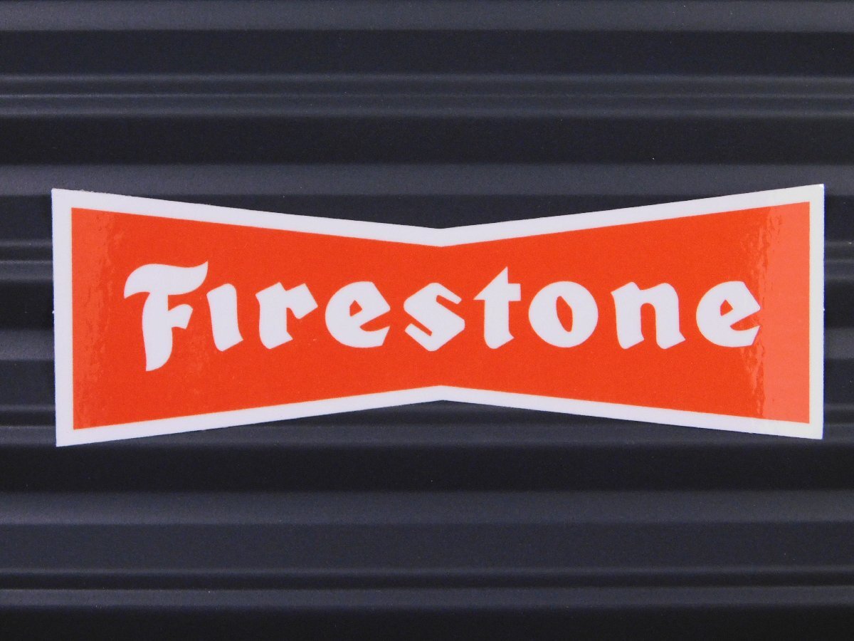 送料\84【Firestone・ファイアストン】※《レーシングステッカー／４枚セット》　(品番：ms016)　アメリカン雑貨　ガレージ_画像2
