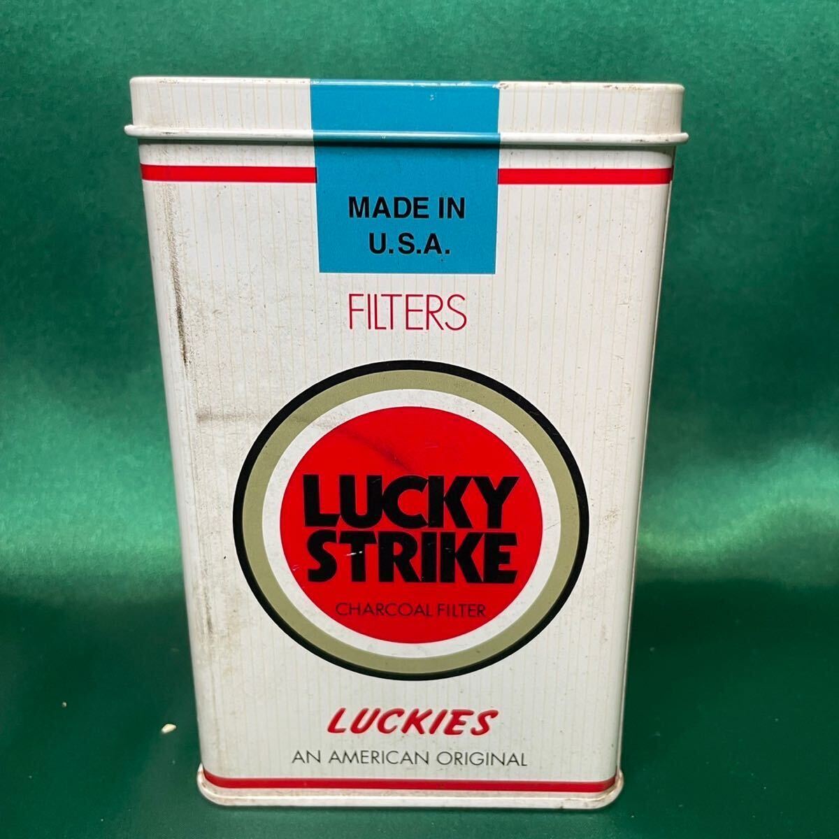ビンテージ 未使用 ラッキーストライク 携帯 灰皿 空き缶 luckystrike ノベルティ 関連商品の画像2