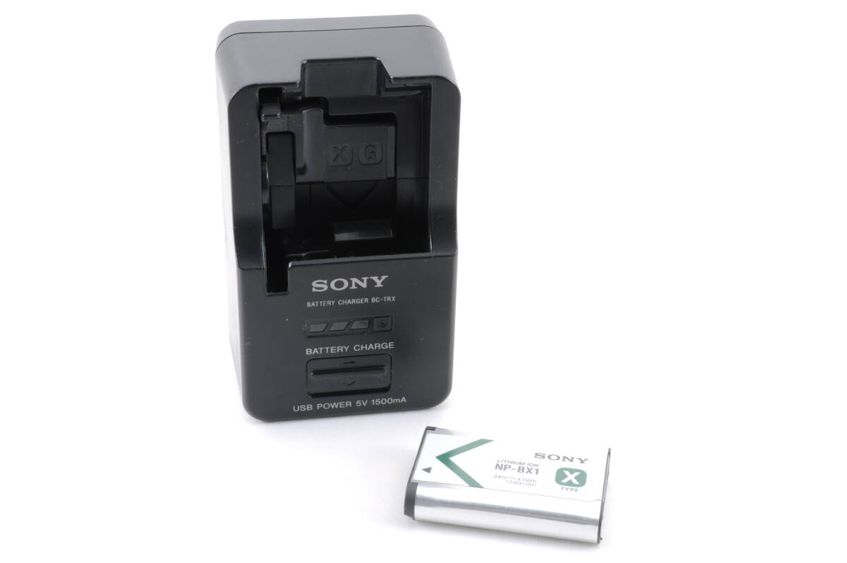 L2629 ソニー SONY BC-TRX バッテリーチャージャー NP-BX1 バッテリーパック セット BATTERY CHARGER BATTERY PACK カメラアクセサリー_画像1