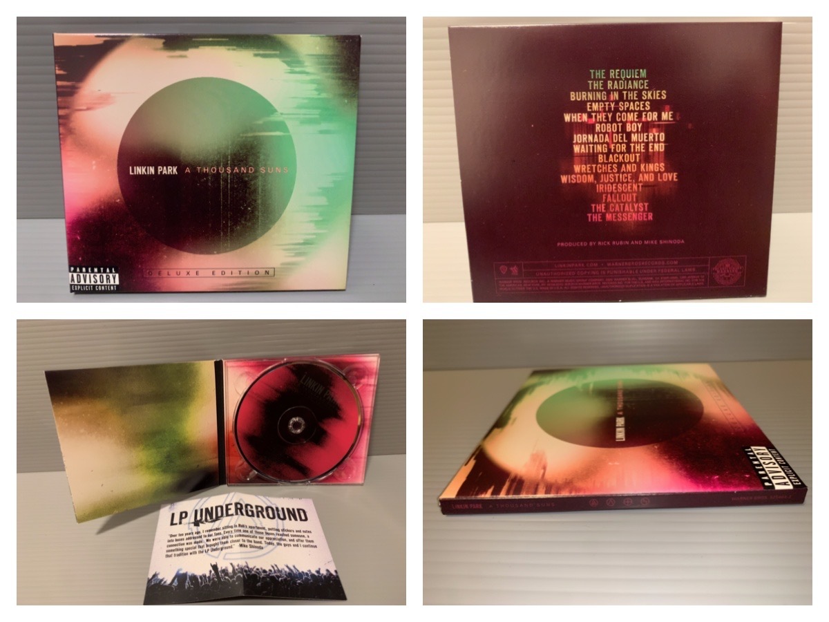 LINKIN PARK A Thousand Suns Fan Pack 2LP レコード korn slipknot LIMP BIZKIT Nu Metal リンキン パーク ア サウザンド サンズの画像5