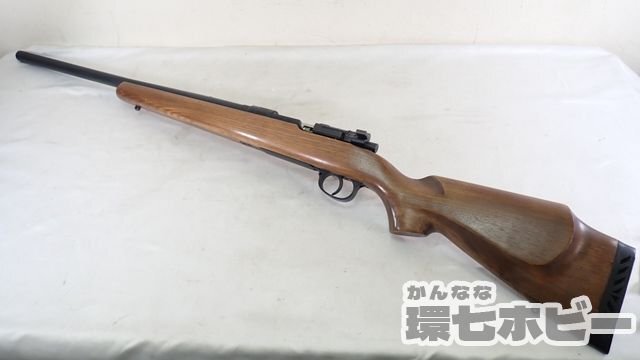 0KP18◆マルシン モーゼル Kar 98k エアガン 木製ストック ボルトアクション ジャンク /東京マルイ スコープ 4×40付 エアコキ 送:-/160_画像2