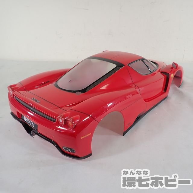 0KP3◆タミヤ TAMIYA? 1/10 フェラーリ エンツォ ラジコン スペアボディ/電動ラジコン パーツ RC Ferrari ENZO 送:-/100_画像7