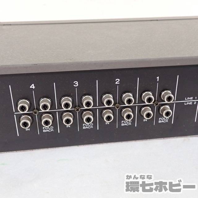 0KP9◆②タスカム/TASCAM MU-40 VUメーターユニット 通電OK 動作未確認/VU計 送:100_画像9