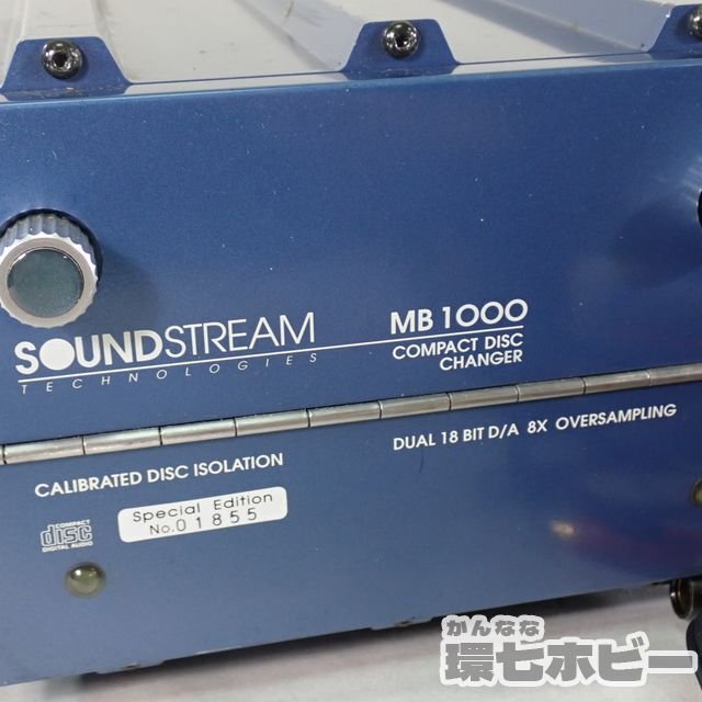 0KT40◆SOUNDSTREAM サウンドストリーム MB1000 CDチェンジャー/STP-480 プリアンプユニット まとめ 動作未確認 現状/カーオーディオ 送140_画像2