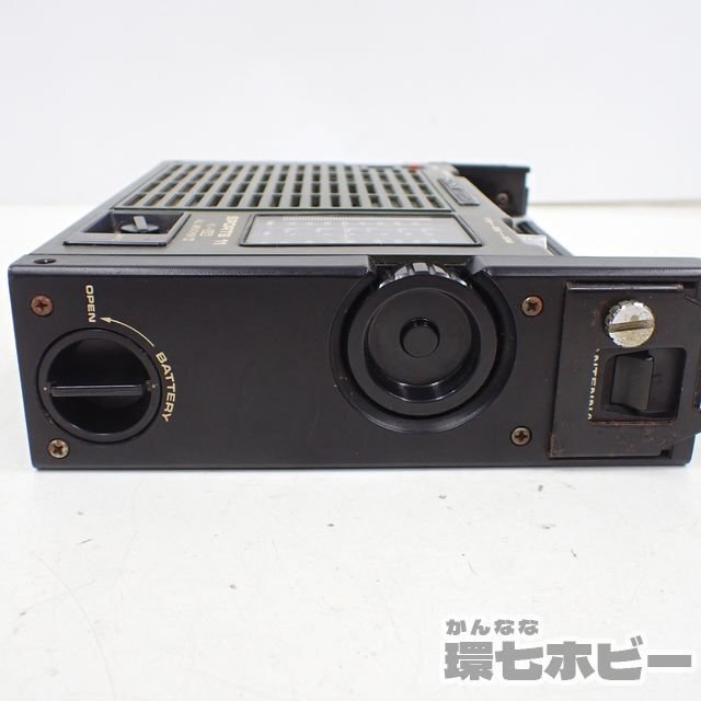 MP35◆当時物 ソニー SONY ICF-111 FM/SW/AM BCLラジオ ソリッドステート スポーツ11 一部?受信OK 未検品現状/日本製 昭和レトロ 送:-/80_画像9