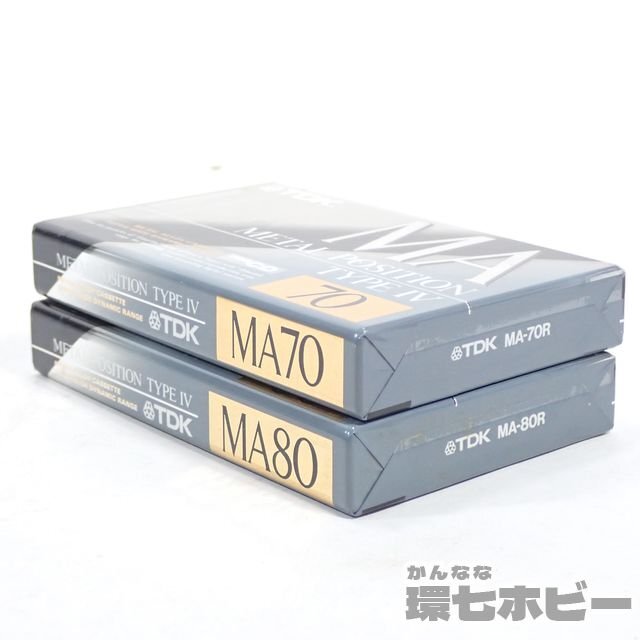 4TC91* new goods unopened TDK MA70 80 metal position cassette tape summarize set /METAL together sending :YP/60