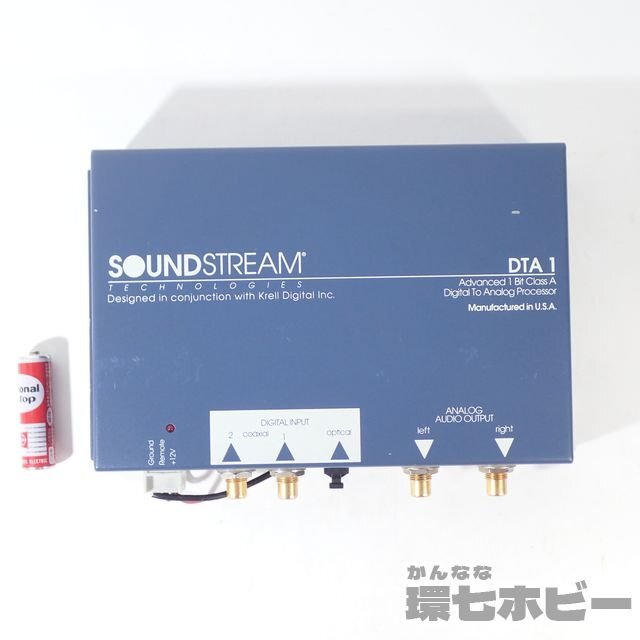 0UK17* Soundstream DTA-1 D/A converter analogue processor America made operation not yet verification /SOUND STREAM sending :-/60