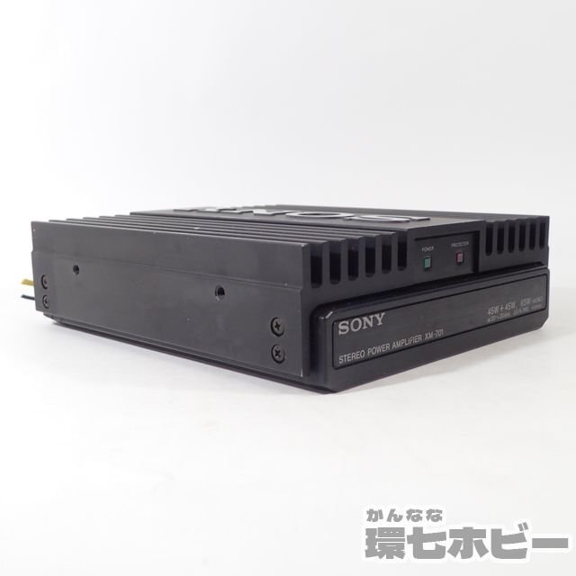 0UK18* Sony XM-701 stereo power amplifier made in Japan operation not yet verification /SONY Car Audio sending :-/60