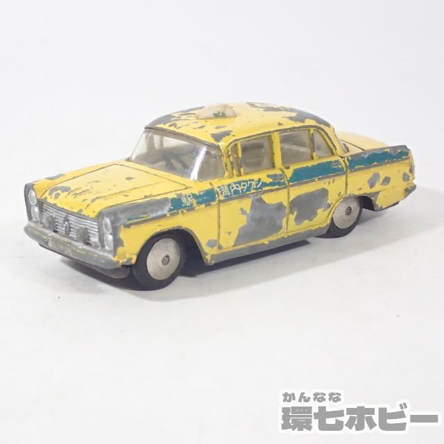 1UL22◆当時物 古い アサヒ玩具 ATC モデルペット 日産 セドリック タクシー 日本製 ジャンク/MODELPET NISSAN Cedric ミニカー 送:-/60の画像1