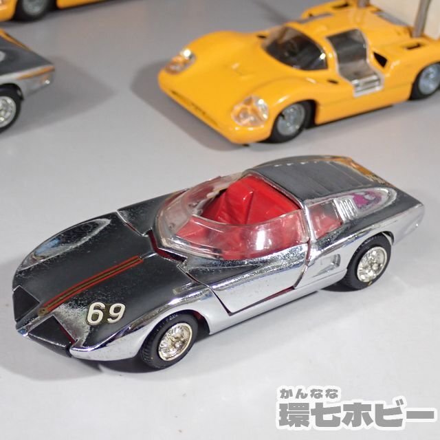 2WB65◆当時物 テクノ ポリトイズ モンザGT シャパラル2F ミニカー まとめ/Tekno politoys monza CHAPARRAL 1/43 ビンテージ 送:-/60の画像4