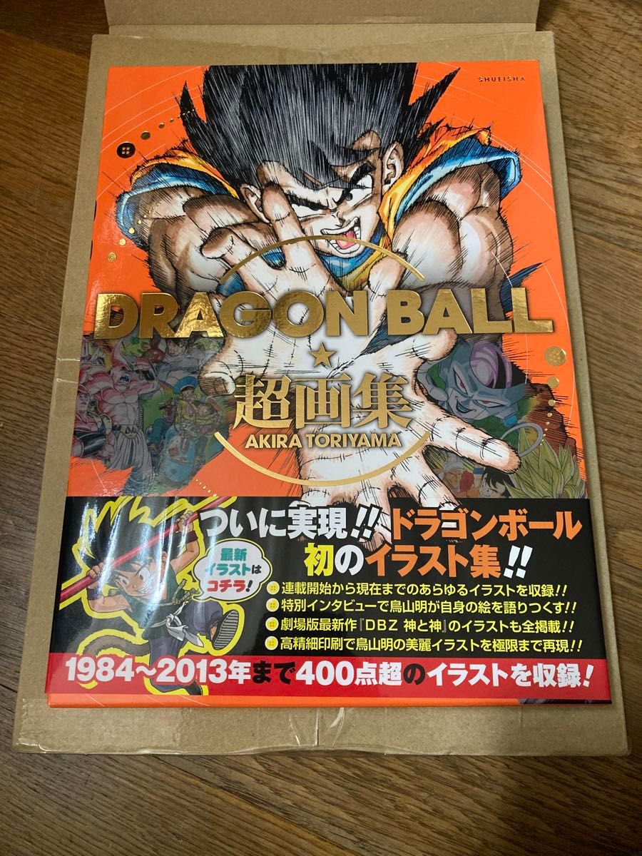 出品時撮影の為の開封のみ　DRAGON BALL 超画集 ドラゴンボール 鳥山明