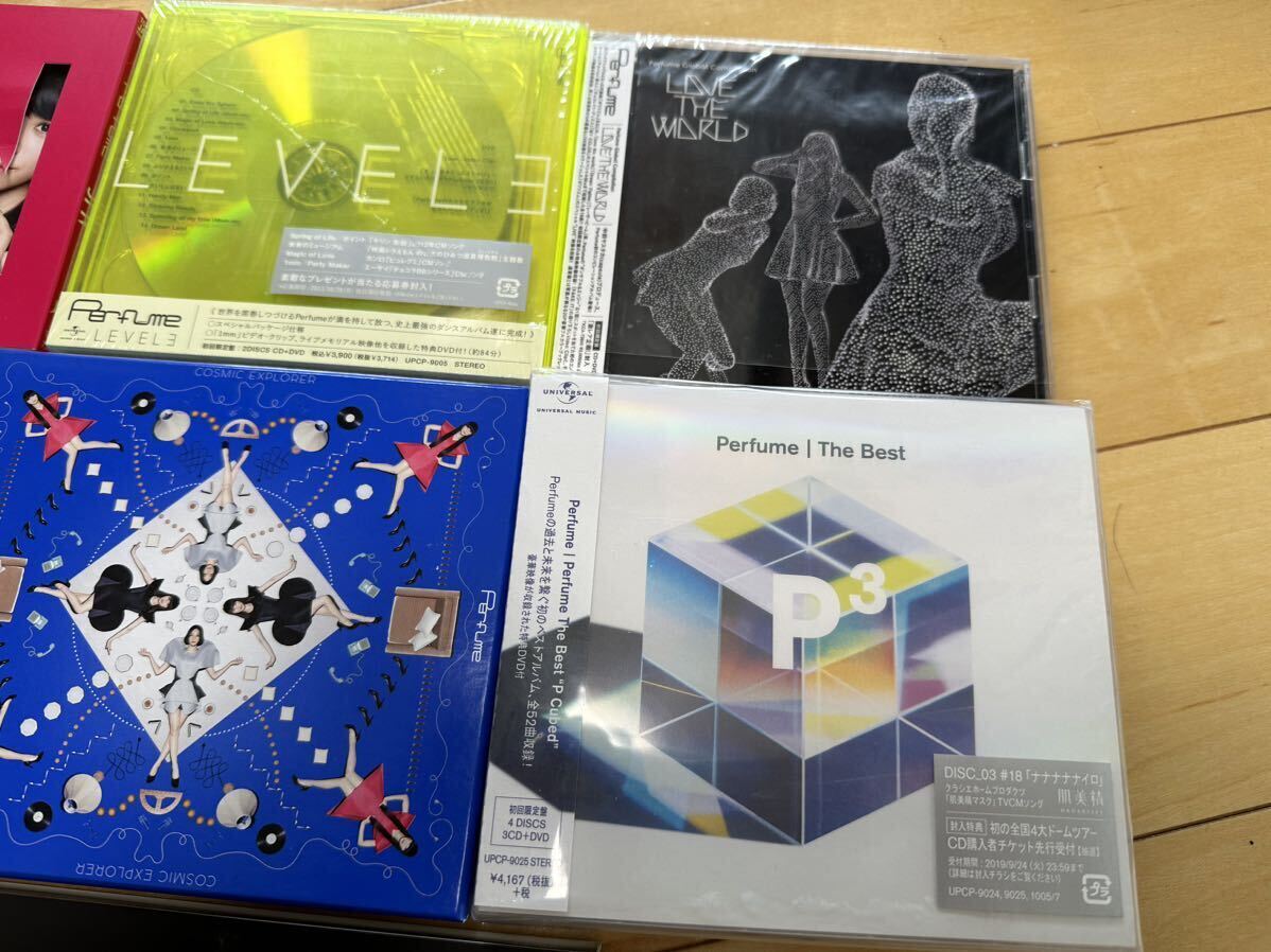 Perfume CD DVD 7点 JPN LEVEL3 LOVE THE WORLD FUTURE POP COSMIC EXPLORER The Best P Cubed Perfume Clips2_画像4