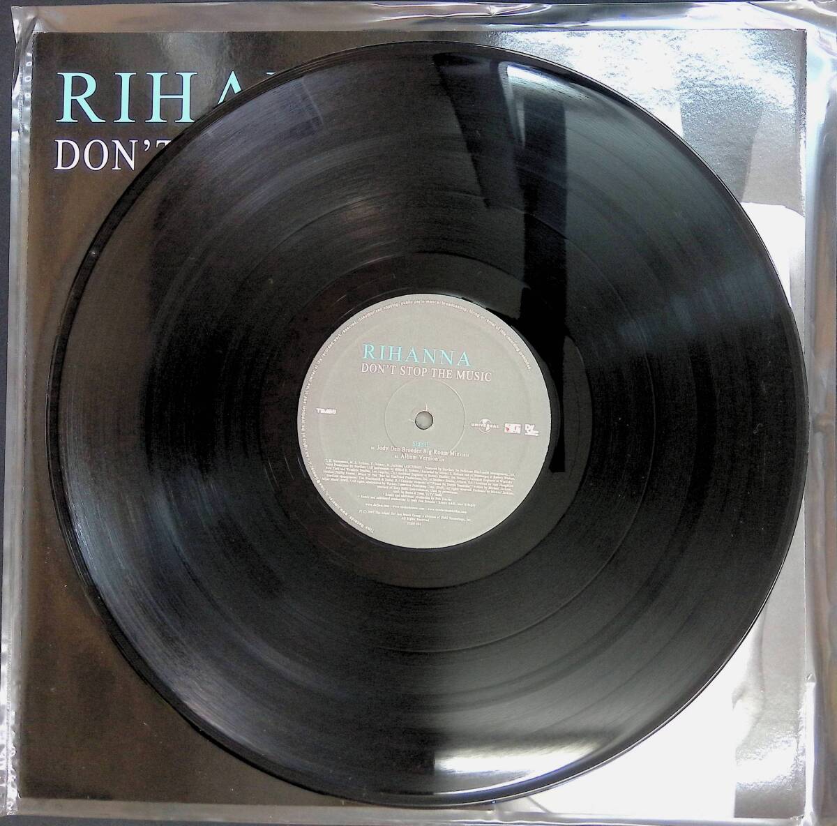 レコード LP　RIHANNA DON'T STOP THE MUSIC　ラガ・ヒップホップ　YL120_画像4