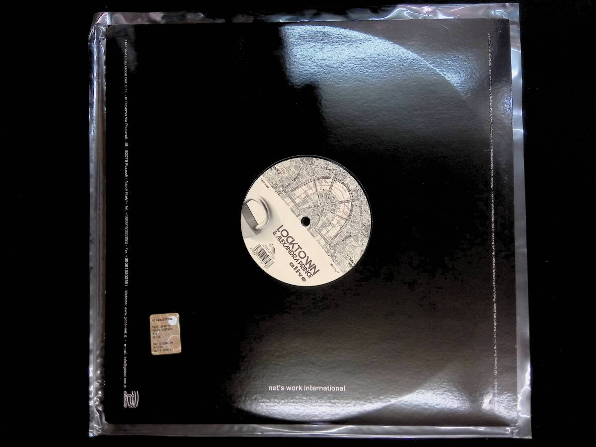 レコード LP　LOCKTOWN & ALEXANDRA PRINCE alive　エレクトロ　ハウス　YL120 18_画像2