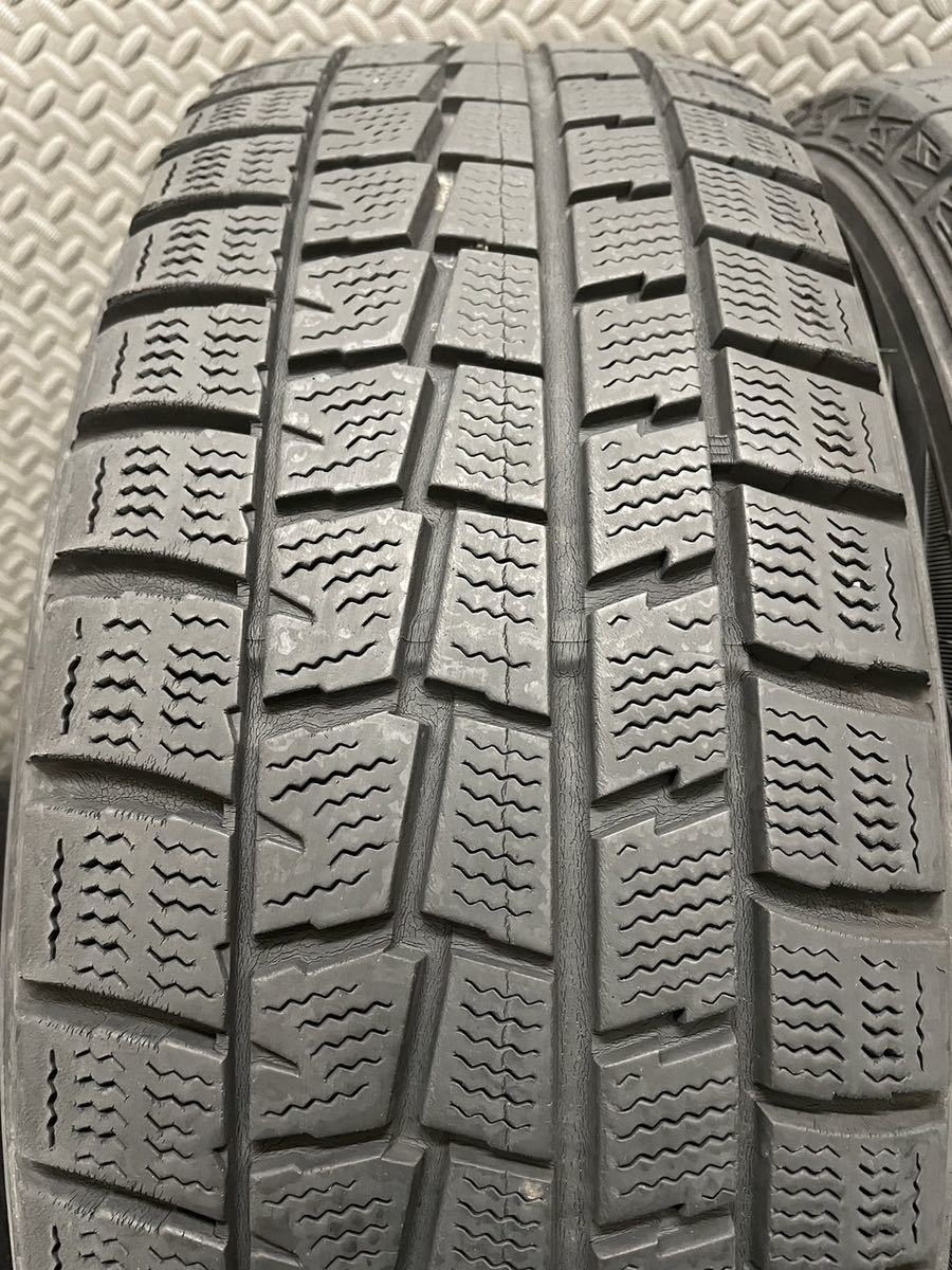 185/65R15 DUNLOP/WINTER MAXX WM01 17年製 社外 15インチ 6J＋45 100 5H スタッドレス 4本 ダンロップ シエンタ プリウス (4-C258)_画像9