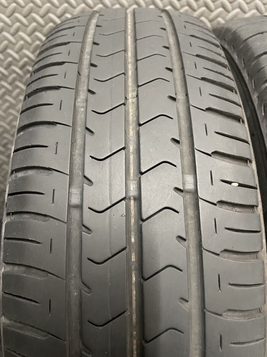 165/65R14 BRIDGESTONE/ECOPIA NH100C 18年製 スズキ ソリオ 純正 14インチ 4.5J＋45 100 4H 夏タイヤ 4本 ブリヂストン ハスラー (9-C335)_画像7