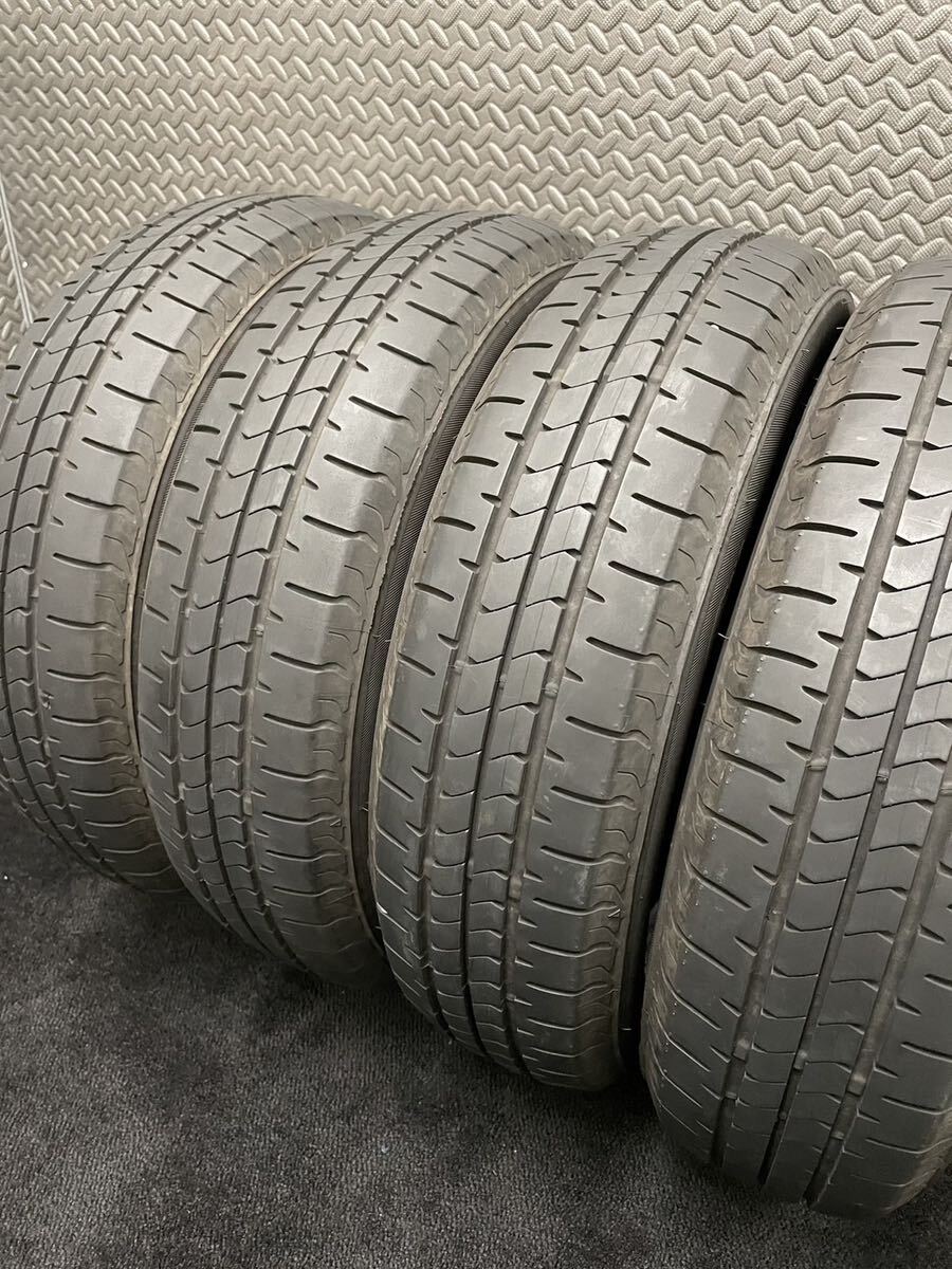 155/65R14 BRIDGESTONE/ECOPIA NEWNO 23年製 夏タイヤ 4本 ブリヂストン エコピア ニューノ 軽自動車 (11-C345)_画像1