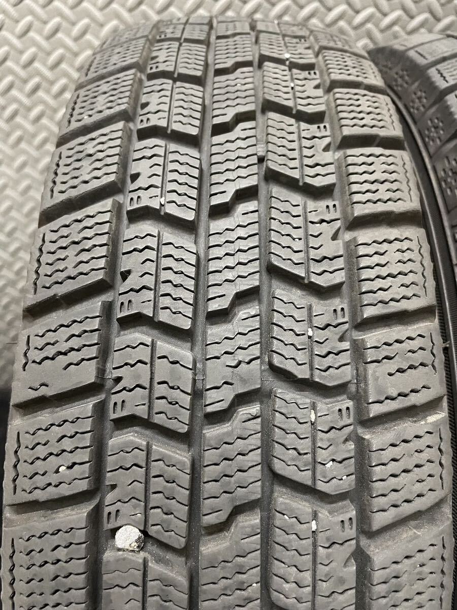 155/65R14 GOODYEAR/ICENAVI 7 22年製 LA STRADA 14インチ 4.5J＋45 100 4H スタッドレス 4本 グッドイヤー 軽自動車 (8-C468)_画像9