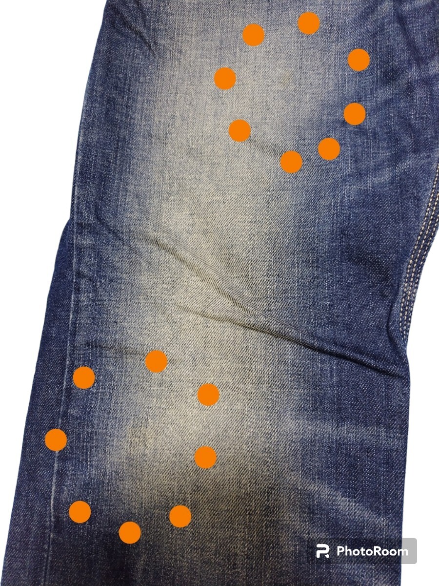 【W34】DIESEL KROOLY REGULAR SLIM CARROT DENIM WASH 0880E L32 ディーゼルデニム_画像9