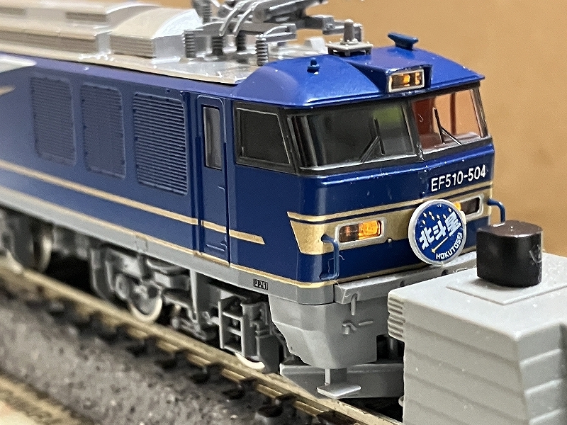 ＴＯＭＩＸ　ＪＲ　ＥＦ５１０　５００形　北斗星色　９１０８　中古美品_画像3