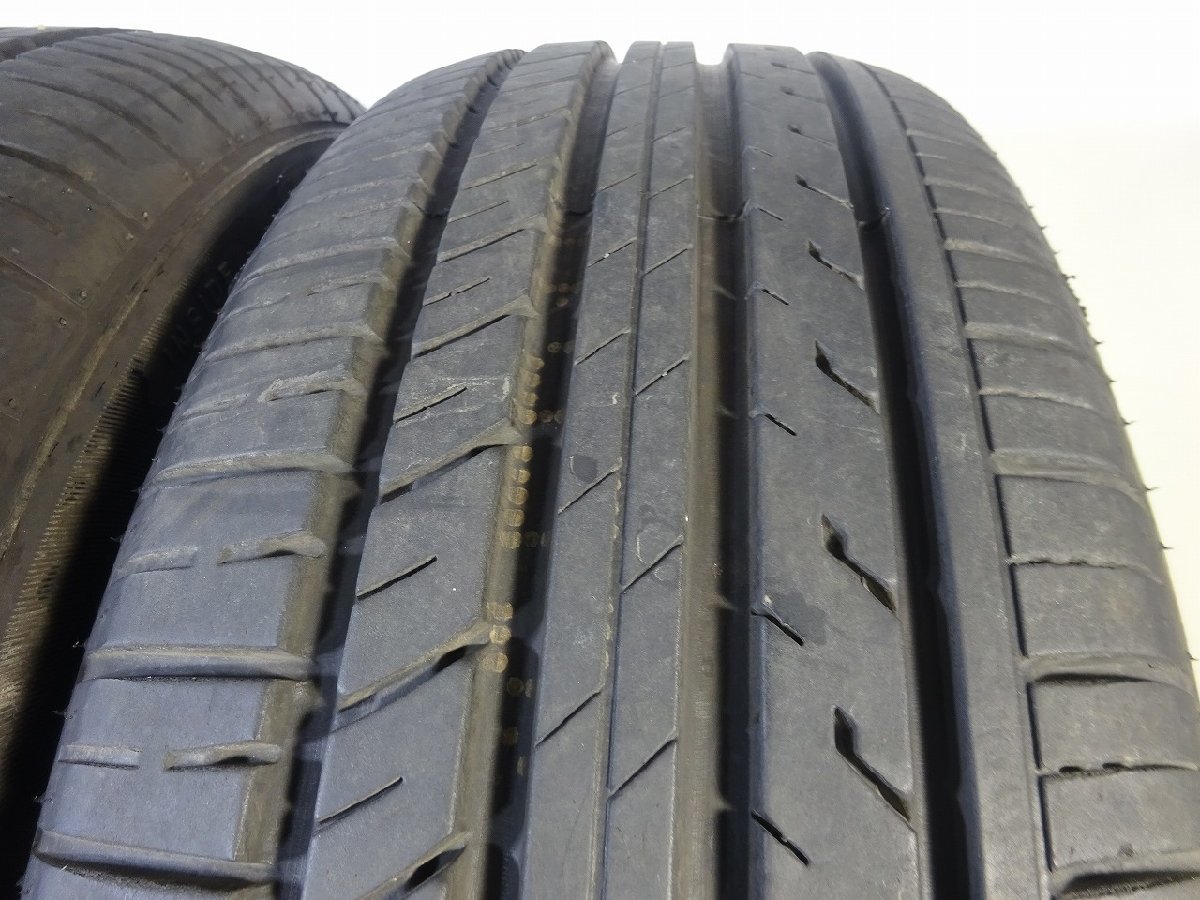 ジーテックス NEW REVOLUTION 195/65R15 91V★8分山 2021年 2本 中古 ノーマル【送料無料】AOM-K1623 青森_画像3