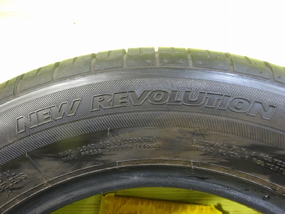 ジーテックス NEW REVOLUTION 195/65R15 91Ｖ★8.5分山 2021年 1本 中古 ノーマル【送料無料】AOM-K1622 青森_画像4