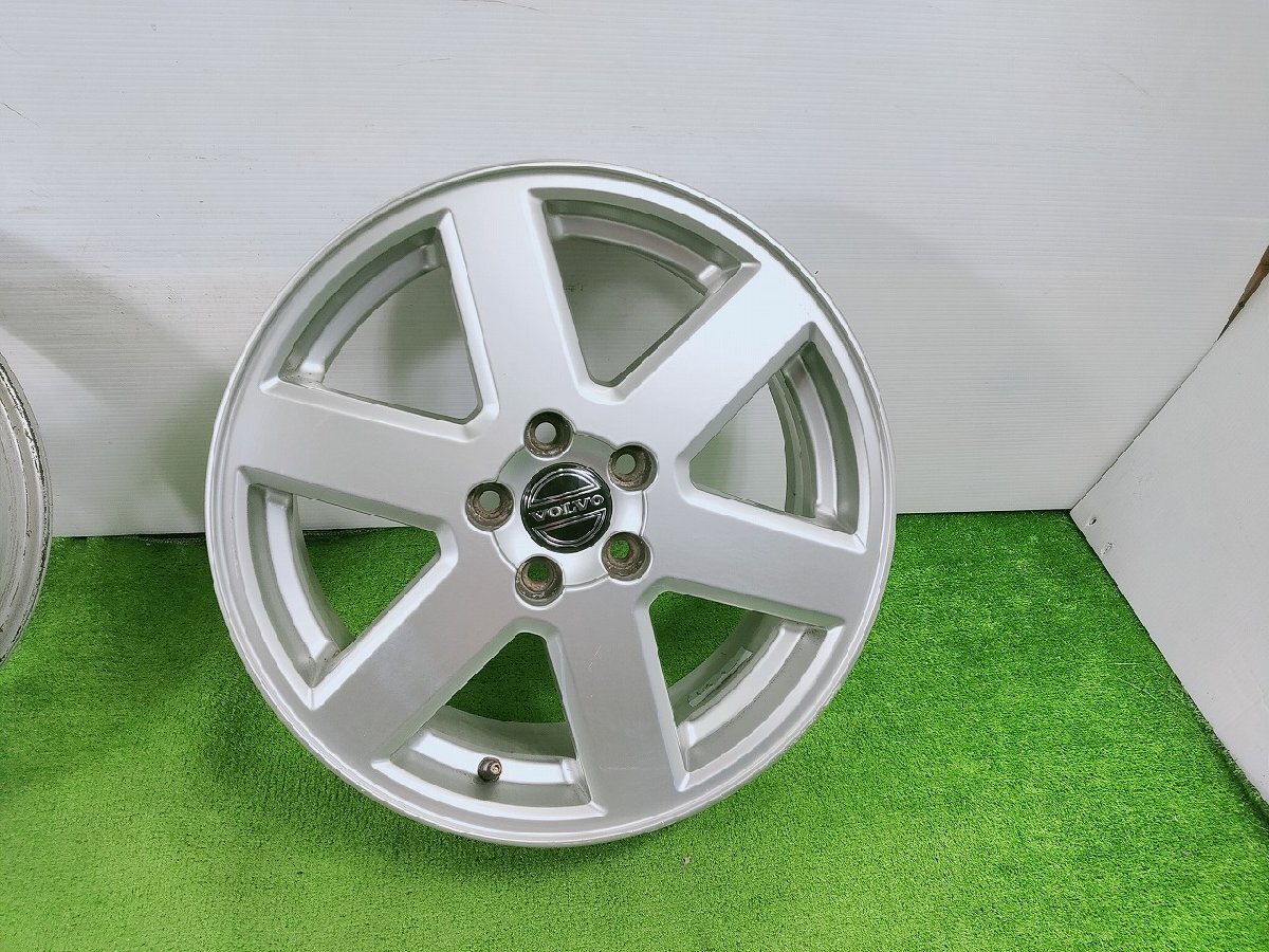 ◆ボルボ純正◆17x7J +49 5穴 108 中古アルミ ホイール 4本 【宮城発 送料無料】MYG-B12041_画像3