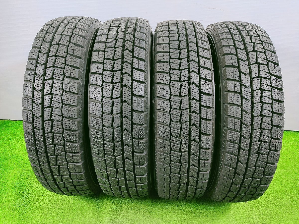 ダンロップ WINTER MAXX WM02★155/70R13 75Q★8.5分山 2020年 4本 スタッドレス【宮城発 送料無料】MYG-B12063_画像1