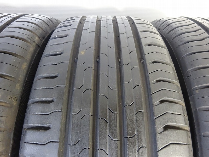 コンチネンタル　CONTIECO CONTACT5 205/55R17 91V★8.5分山 2020年製 4本 ノーマル【送料無料】AOM-K0939★青森_画像4