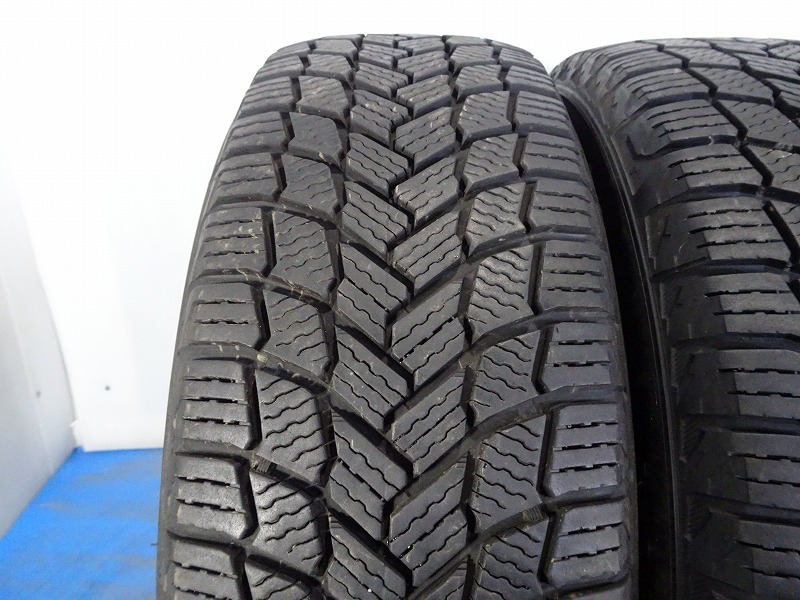 ミシュラン X-ICE SNOW 205/60R16 96H★7.5-8分山 2021年製 4本価格 スタッドレス【福島発 送料無料】FUK-D13628★冬の画像2