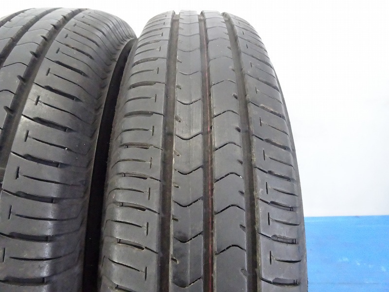 ブリヂストン ECOPIA NH100C 155/80R13 79S★8.5分山 2021年製 2本価格 ノーマル【福島発 送料無料】FUK-D13820★パッソ・ヴィッツ等_画像3