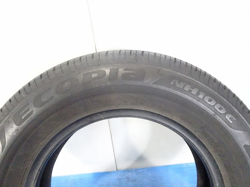 ブリヂストン ECOPIA NH100C 155/80R13 79S★8.5分山 2021年製 2本価格 ノーマル【福島発 送料無料】FUK-D13820★パッソ・ヴィッツ等_画像6