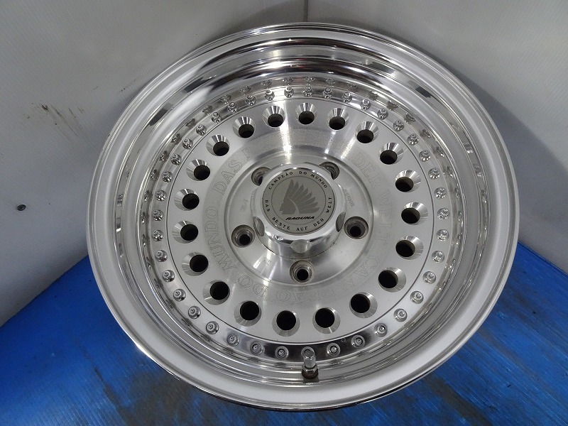 ◆RAGUNA◆15x7J -13 5穴 PCD139.7 中古 ホイール 4枚 15インチ【福島発 送料無料】FUK-D13792★15インチ_画像4