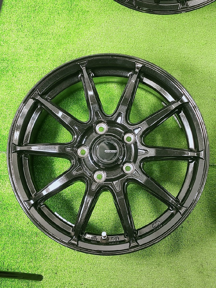 ◆G-SPEED◆16x6.5J +48 5穴 PCD114.3 中古 アルミホイール 4本【宮城発 送料無料】MYG-B11944_画像5