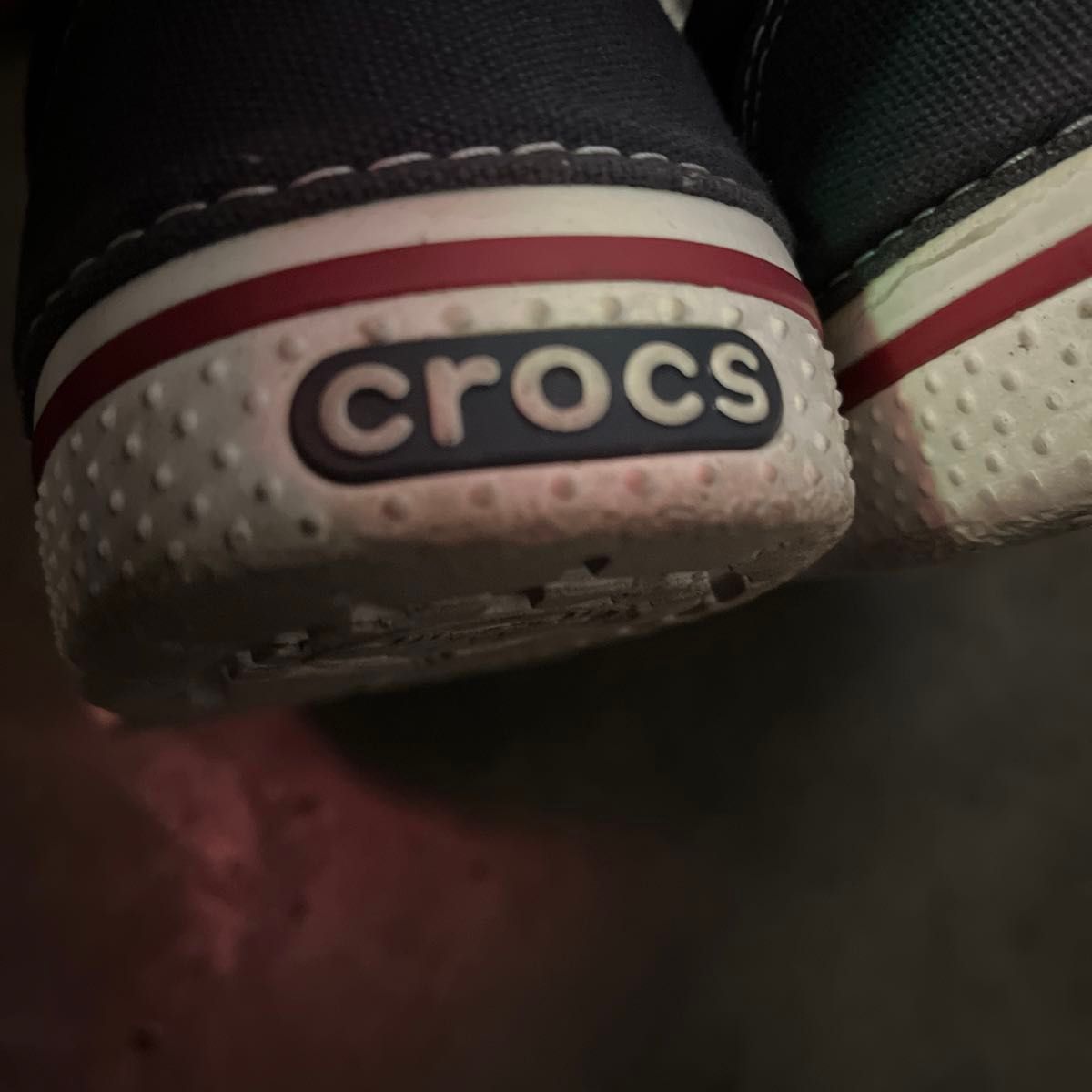 crocs クロックス　 スニーカー ネイビー　靴