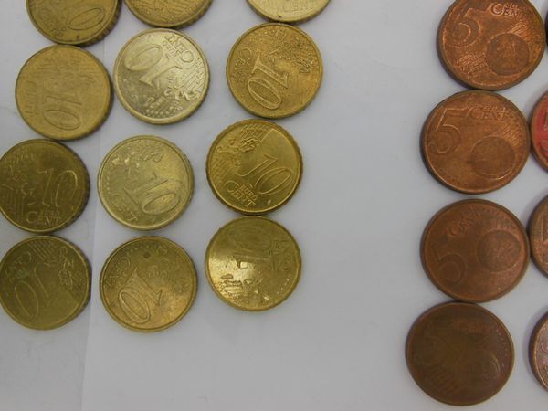 EUR硬貨　EURO　硬貨計約5ユーロ分　計93枚　外国硬貨　海外硬貨お安くどうぞ_画像5