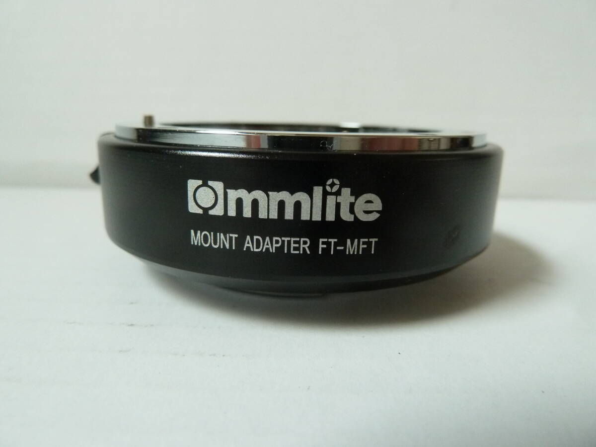 デジカメ用マウントアダプター・Commlite FT-MFT 電子接点付き・中古並品の画像1